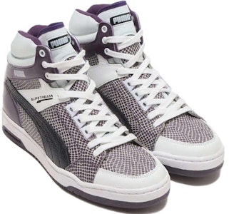 Puma Atmos x SlipStorm Mid Snake Vintage Ungu Hitam 'Putih'. 383719-01 Shop Puma Atmos x SlipStorm Mid Snake Vintage Ungu Hitam 'Putih'. 383719-01