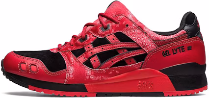 atmos x RED SPIDER x ASICS Gel Lyte 3 'Bandana Print' 1201A854-001 atmos x RED SPIDER x ASICS Gel Lyte 3 'Bandana Print' 1201A854-001