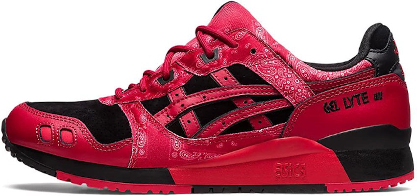 atmos x RED SPIDER x ASICS Gel Lyte 3 'Cetakan Bandana' 1201A854-001 Buy atmos x RED SPIDER x ASICS Gel Lyte 3 'Cetakan Bandana' 1201A854-001