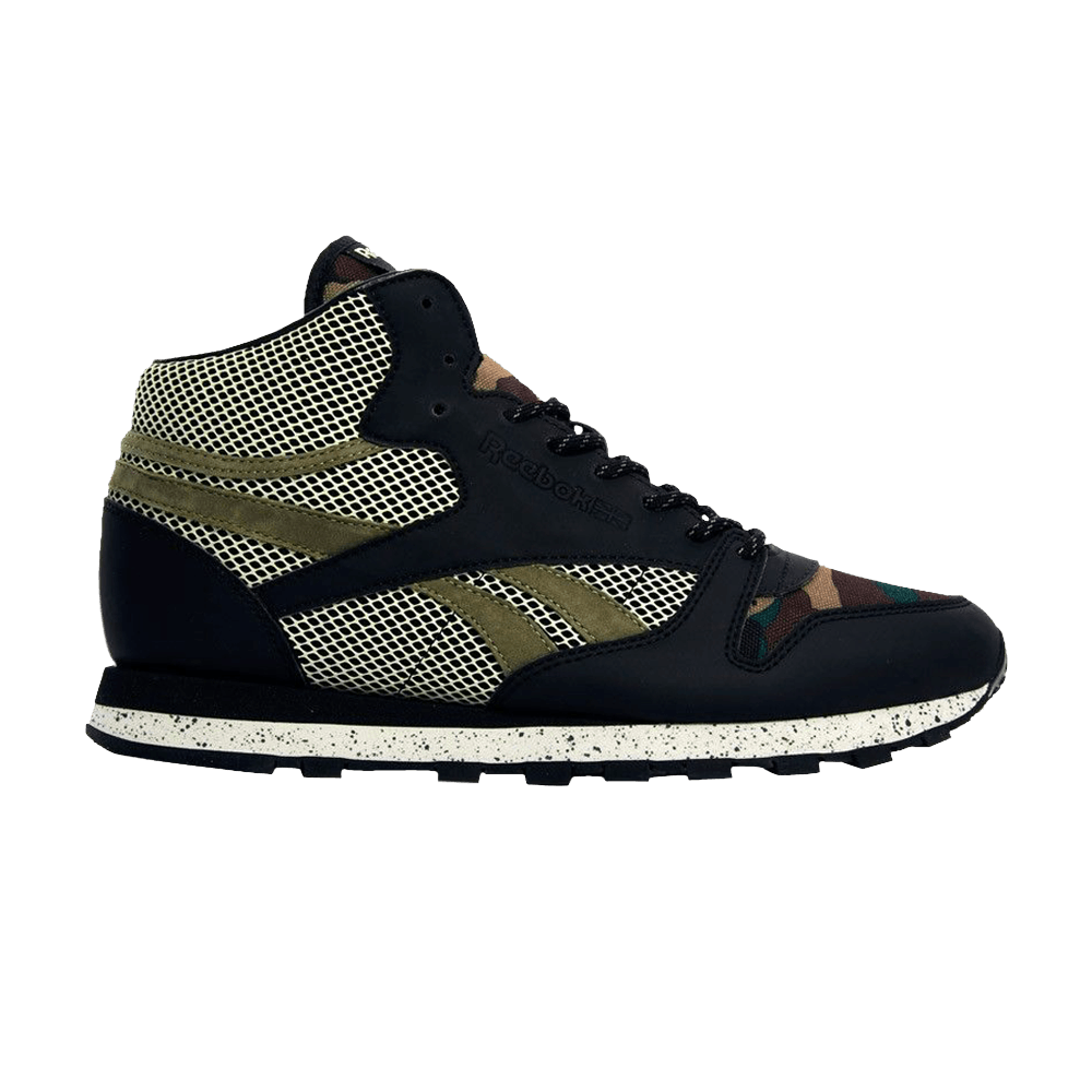 Buy Atmos x Reebok Classic Leather Mid R12 'Black Camo' V54294