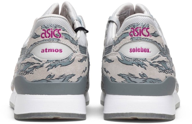 atmos x Solebox x ASICS Gel Lyte 3 'Tiger Urban Camo' Lelaki Kasual Sneakers 1191A076-020 Details for atmos x Solebox x ASICS Gel Lyte 3 'Tiger Urban Camo' Lelaki Kasual Sneakers 1191A076-020