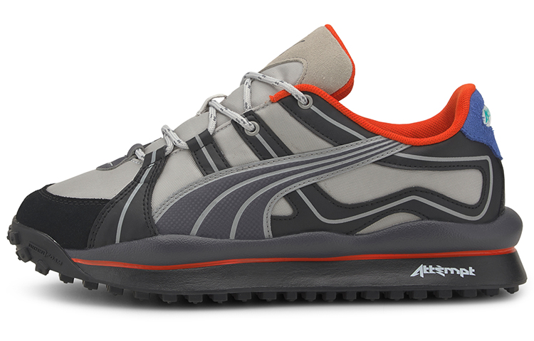 ATTÈMPT x Puma Style Rider 'Black Steel Grey' 373519-01