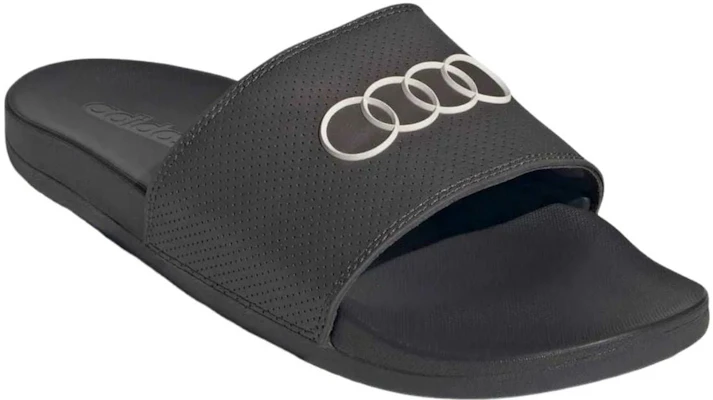 Audi Revolut F1 x adidas Adilette Comfort Slide 'Black' KI6084 Lookbook Audi Revolut F1 x adidas Adilette Comfort Slide 'Black' KI6084