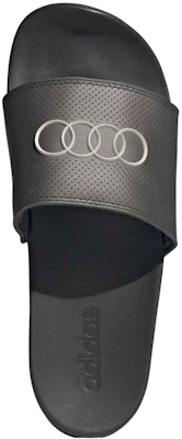 Audi Revolut F1 x adidas Adilette Comfort Slide 'Black' KI6084 Shop Audi Revolut F1 x adidas Adilette Comfort Slide 'Black' KI6084
