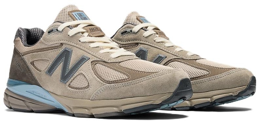 AURALEE x New Balance 990v4 Made in USA 'London Fog' U990AR4 Shop AURALEE x New Balance 990v4 Made in USA 'London Fog' U990AR4