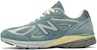 AURALEE x New Balance 990v4 Buatan USA 'Trooper' U990AL4