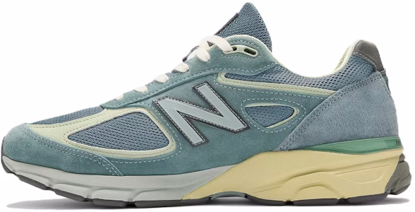 Lookbook AURALEE x New Balance 990v4 Made in USA ''Trooper'' Herren Sneaker U990AL4