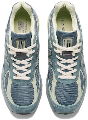 AURALEE x New Balance 990v4 Made in USA 'Trooper' U990AL4 Lookbook AURALEE x New Balance 990v4 Made in USA 'Trooper' U990AL4