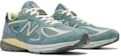 Shop AURALEE x New Balance 990v4 Buatan USA 'Trooper' U990AL4