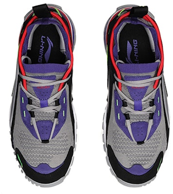 Li-Ning Aurora SkyWalker x Paris Fashion Week 'Gray Purple' AGLN235-4 Lookbook Li-Ning Aurora SkyWalker x Paris Fashion Week 'Gray Purple' AGLN235-4