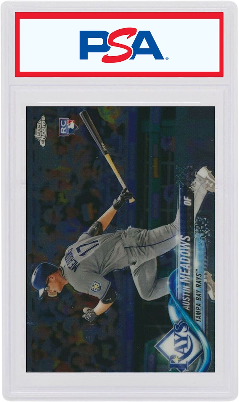 Austin Meadows 2018 Topps Chrome Update Rookie #HMT54