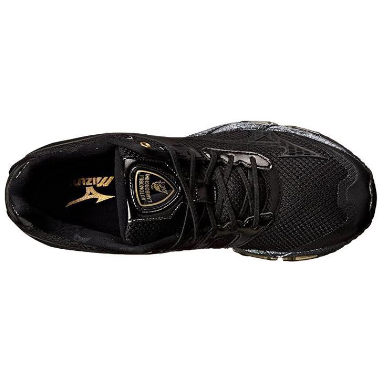 Shop Automobili Lamborghini x Mizuno Wave Tenjin 'Hitam' J1GR156701