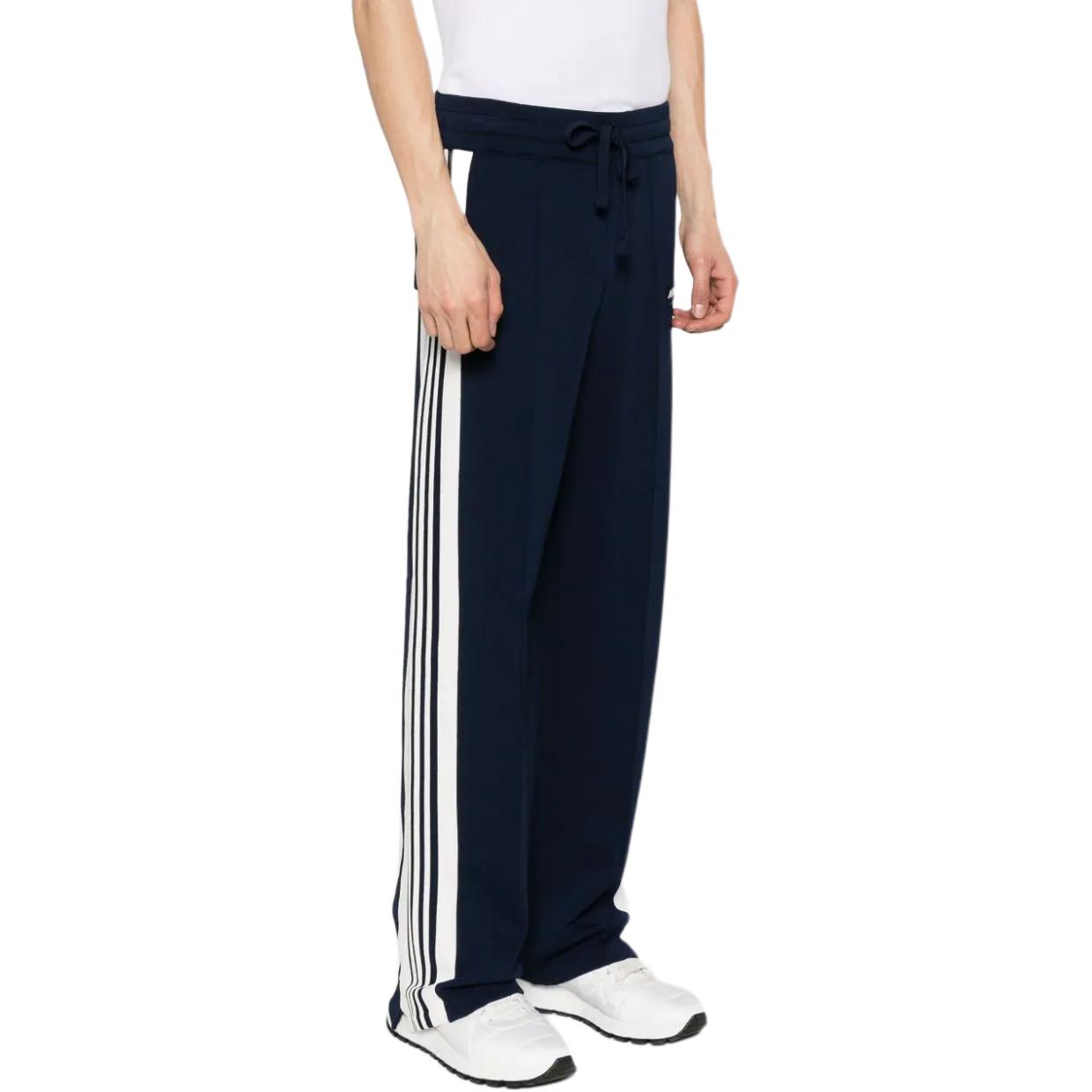 AUTRY  Straight-Leg Track Pants with Side Stripes Navy Blue. PAPM-529B 圖 4