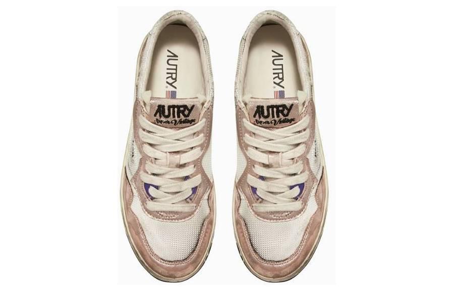 AUTRY Action Shoes Super Vintage Low 'White Pink' 圖 3