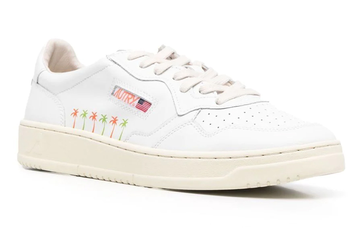 AUTRY Alum Low 'White Leather' 圖 2