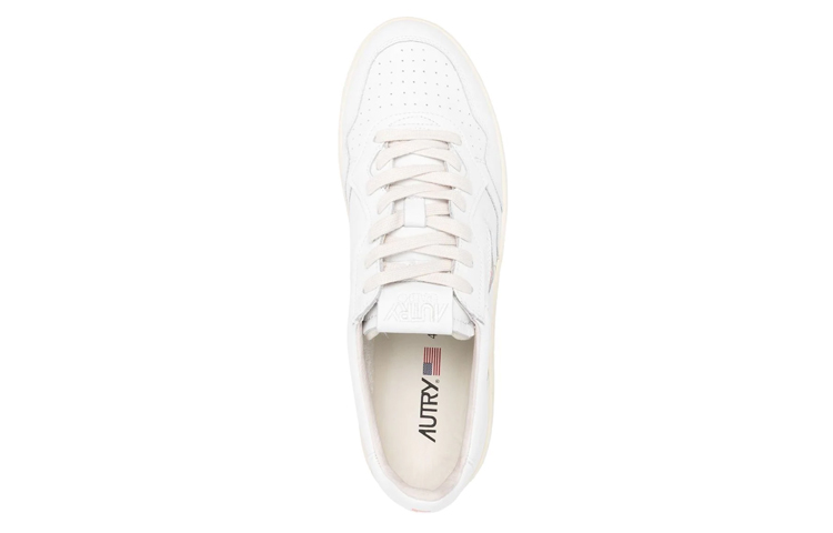 AUTRY Alum Low 'White Leather' 圖 3