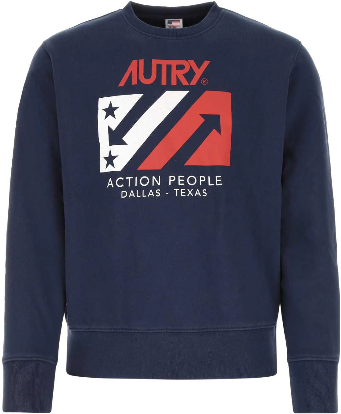 autry-arrow-logo-crewneck-navy-sweatshirt-swim-1535