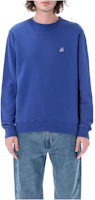 AUTRY Blue Crewneck Sweatshirt with Letter Print and Long Sleeves SWTM2402AB AUTRY Blue Crewneck Sweatshirt with Letter Print and Long Sleeves SWTM2402AB