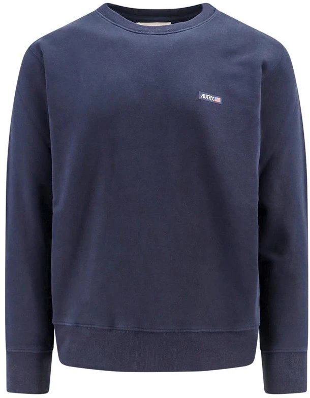 autry-blue-crewneck-sweatshirt-with-letter-print-long-sleeves-swpm-507-b