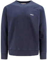 AUTRY Blue Crewneck Sweatshirt with Letter Print Long Sleeves SWPM-507B AUTRY Blue Crewneck Sweatshirt with Letter Print Long Sleeves SWPM-507B