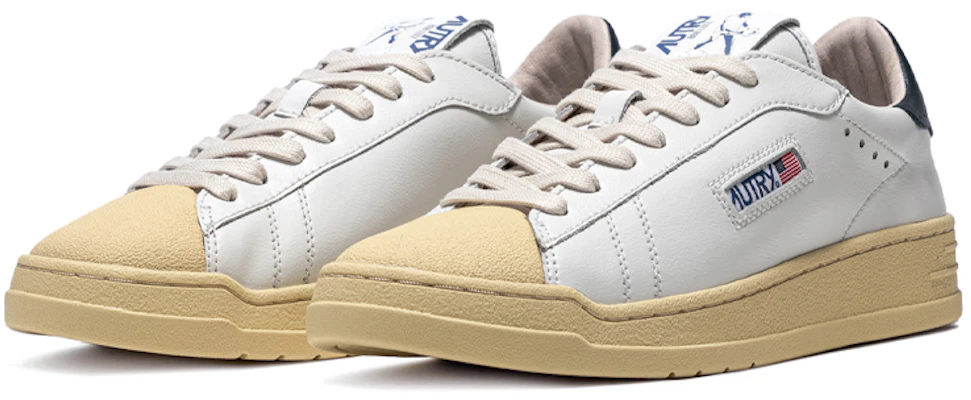 AUTRY Bob Lutz Baskets en Cuir ''White Spoiler Blue'' BLLM-TC05 Order AUTRY Bob Lutz Baskets en Cuir ''White Spoiler Blue'' BLLM-TC05