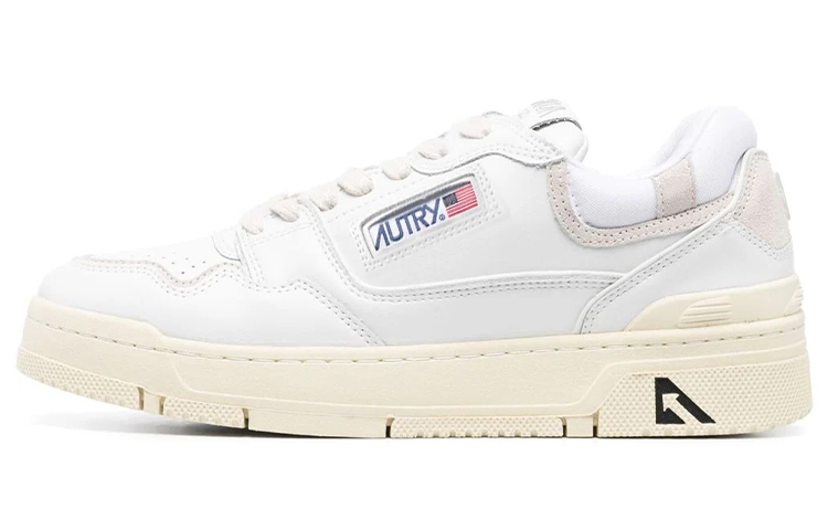 AUTRY CLC Leather Sneakers 'White' ROLM-MM15