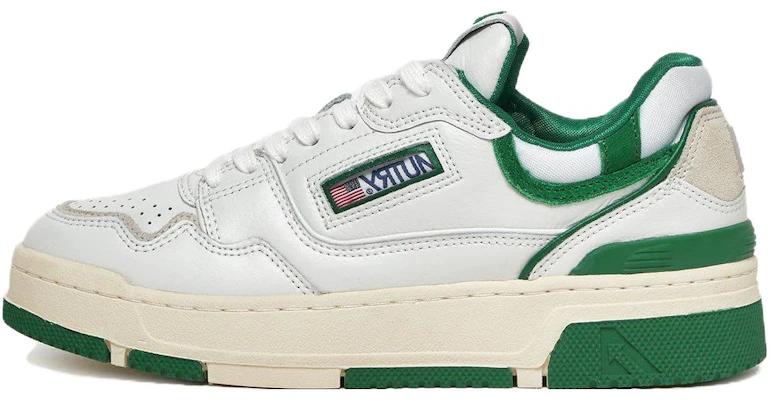 Baskets en Cuir AUTRY CLC ''Blanc Vert'' ROLM-MM09 Buy Baskets en Cuir AUTRY CLC ''Blanc Vert'' ROLM-MM09