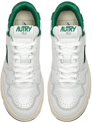 Baskets en Cuir AUTRY CLC ''Blanc Vert'' ROLM-MM09 Lookbook Baskets en Cuir AUTRY CLC ''Blanc Vert'' ROLM-MM09