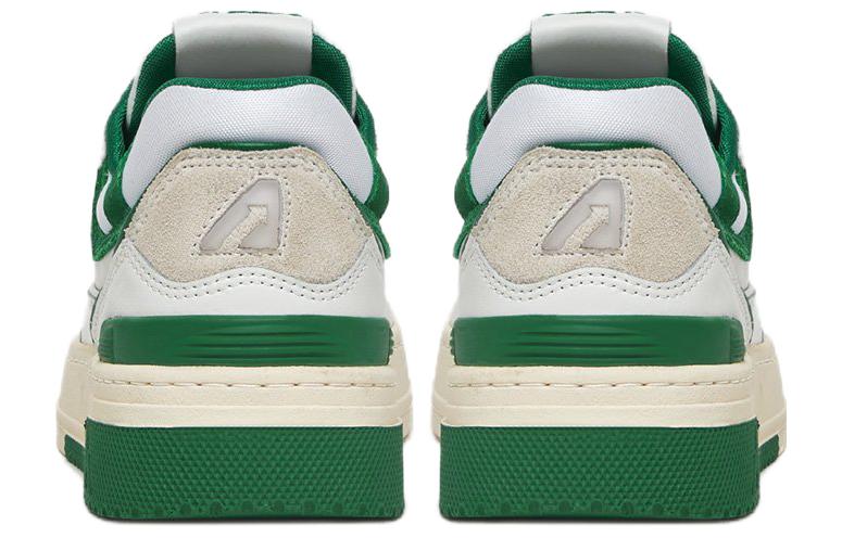 Shop Baskets en Cuir AUTRY CLC ''Blanc Vert'' ROLM-MM09