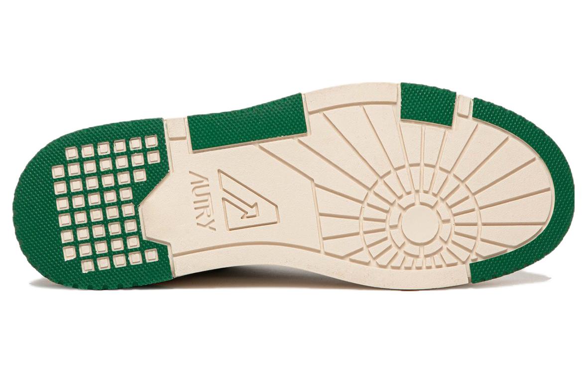 Purchase Baskets en Cuir AUTRY CLC ''Blanc Vert'' ROLM-MM09