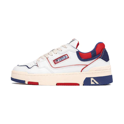 AUTRY Clc Low 'White Blue Red'