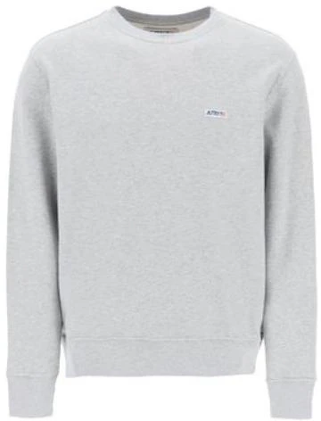 autry-crewneck-long-sleeve-sweatshirt-grey-white-swpm-507-m