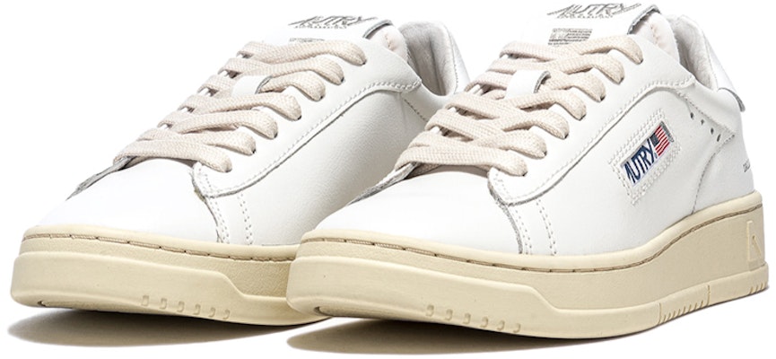 AUTRY Dallas Leather Low 'White Cream' ADLM-NW01 Order AUTRY Dallas Leather Low 'White Cream' ADLM-NW01
