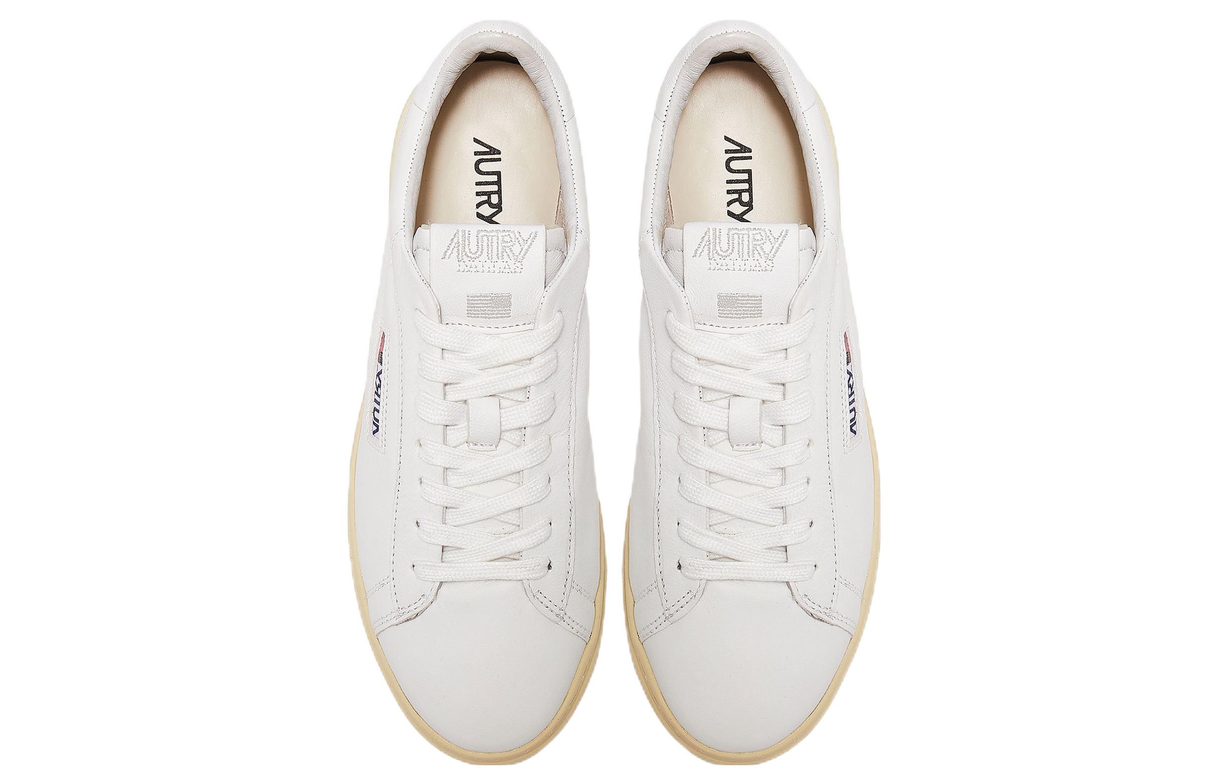 Lookbook AUTRY Dallas 山羊皮低筒 時尚運動鞋 男款 白色