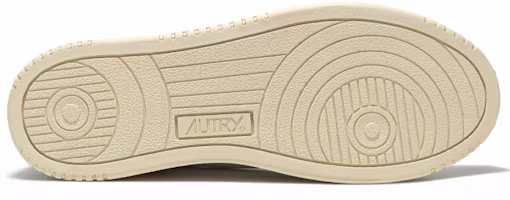 Shop Autry 時尚系帶板鞋 白黑色