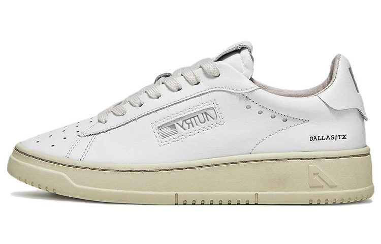AUTRY Dallas Low 'White Leather'