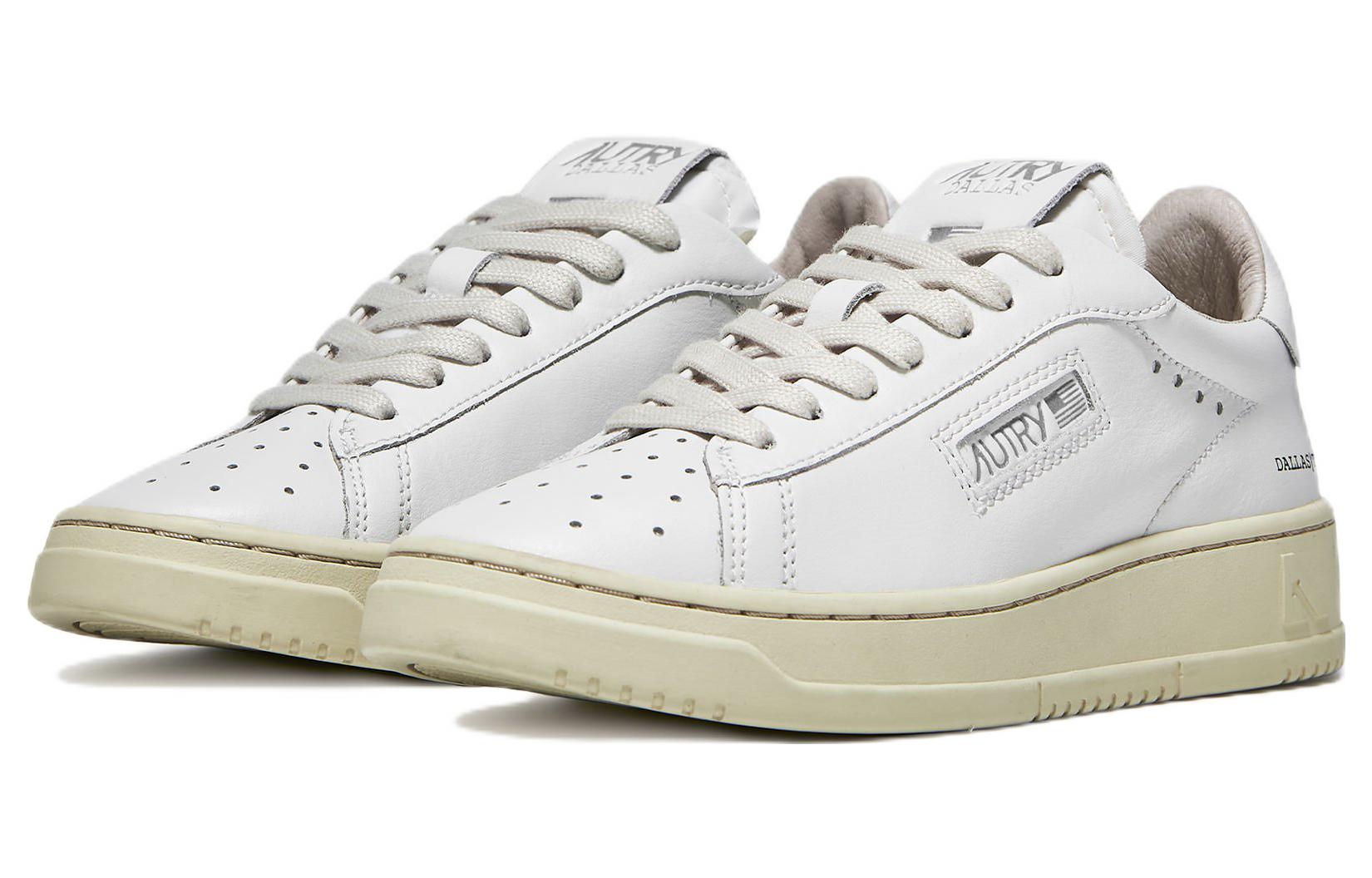 AUTRY Dallas Low 'White Leather' 圖 3