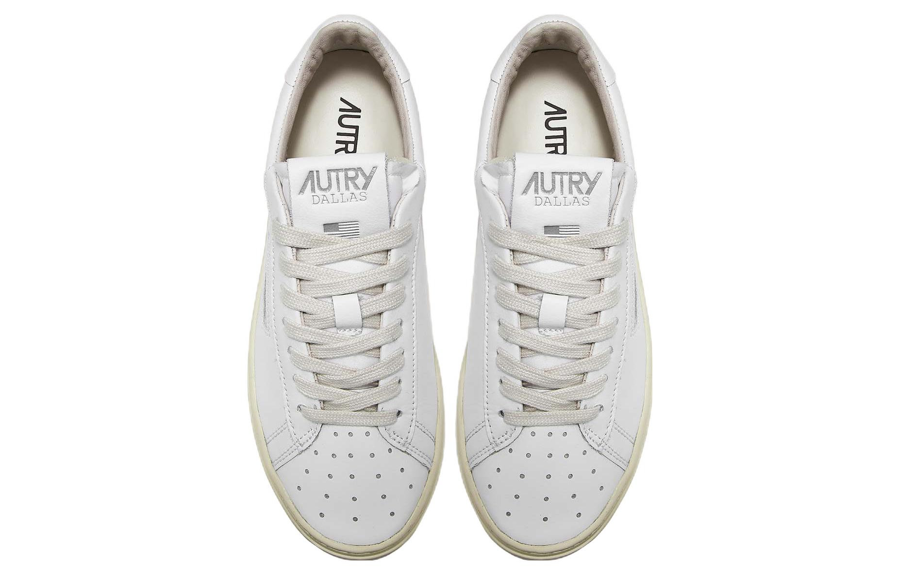 AUTRY Dallas Low 'White Leather' 圖 4