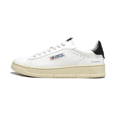AUTRY Dallas Low Leather 'White Black'