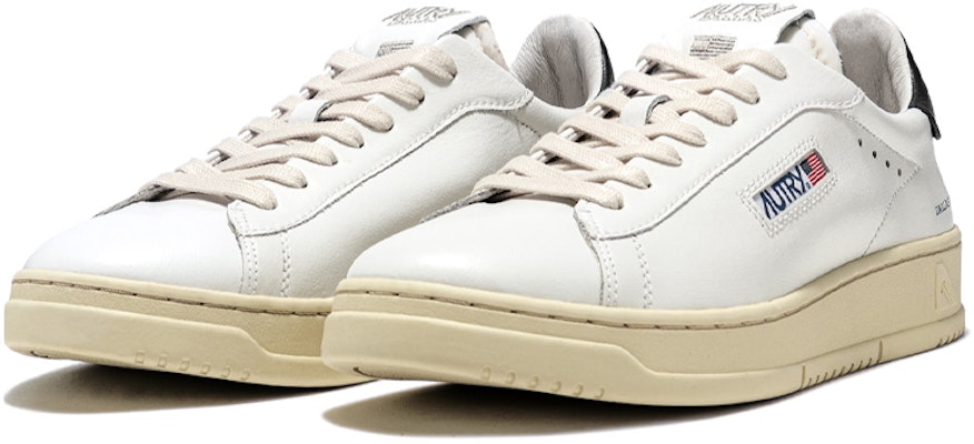 AUTRY Dallas Low Leather 'White Black' ADLM-NW08 Order AUTRY Dallas Low Leather 'White Black' ADLM-NW08