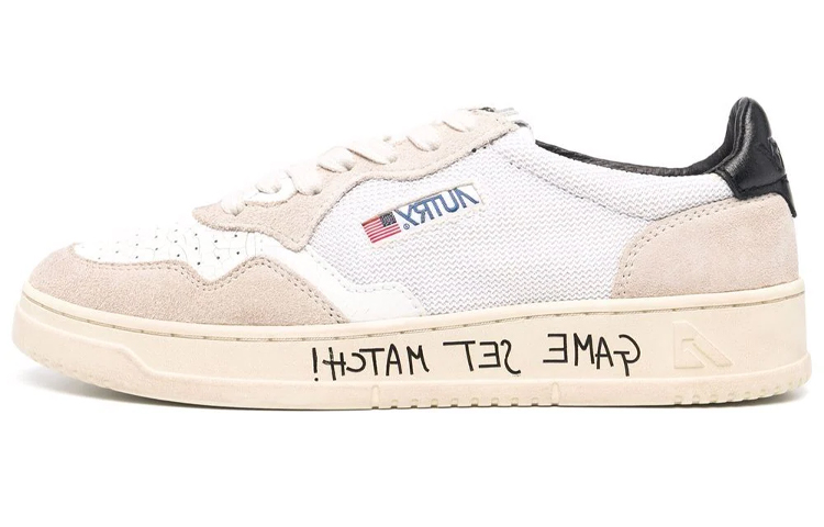 AUTRY Fashion Casual Sneakers 'White Tan Black'