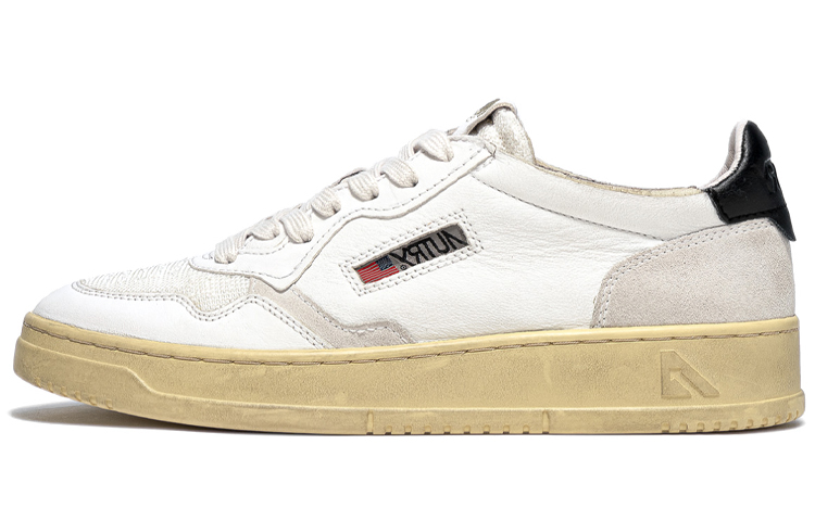 AUTRY Fashion Sneakers 'Distressed White Grey Black'