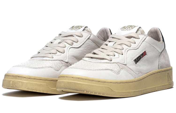 AUTRY Fashion Sneakers 'Distressed White Grey Black' 圖 2