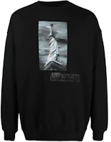 AUTRY Graphic Print Black Sweatshirt SWLM15912 AUTRY Graphic Print Black Sweatshirt SWLM15912