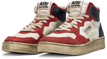 오트리 레더 하이탑 스니커즈 (화이트/레드) AVMM-SV03 Order 오트리 레더 하이탑 스니커즈 (화이트/레드) AVMM-SV03