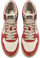 오트리 레더 하이탑 스니커즈 (화이트/레드) AVMM-SV03 Lookbook 오트리 레더 하이탑 스니커즈 (화이트/레드) AVMM-SV03