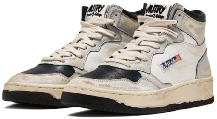AUTRY High-Top Retro 'Distressed Black and White' AVMM-SV21 Order AUTRY High-Top Retro 'Distressed Black and White' AVMM-SV21
