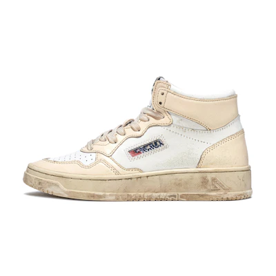 AUTRY High-Top Sneaker 'White Beige'