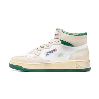 AUTRY High-Top Sneaker 'White Leather'