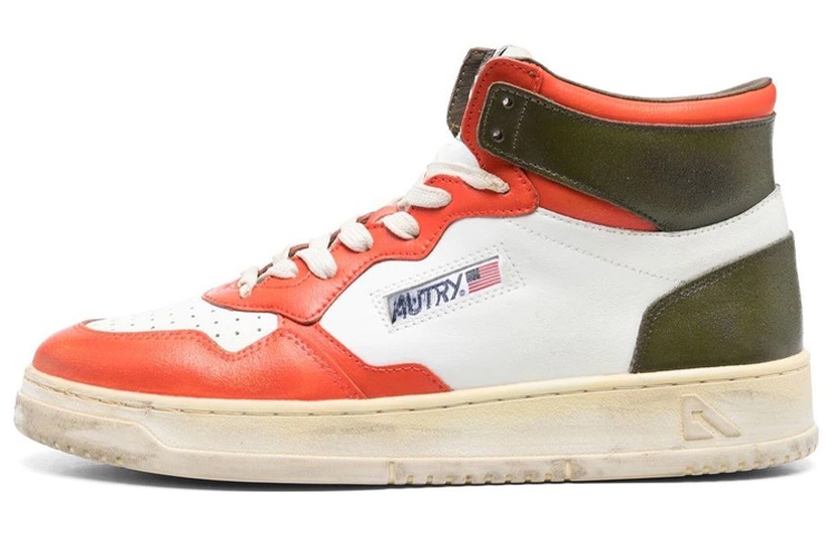 AUTRY High 'Distressed White Red' AVMM-SV15